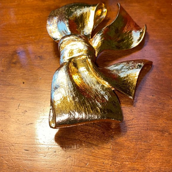 Christopher Ross 24 KT Gold Bow Belt 1983 - Picture 8 of 16